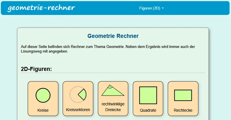 (c) Geometrie-rechner.de